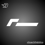 The Racing Line Performance Sticker